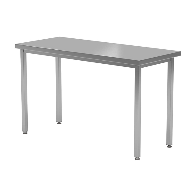 Central Gastronomic Table Without Edge 120x60x85 Hendi 817087