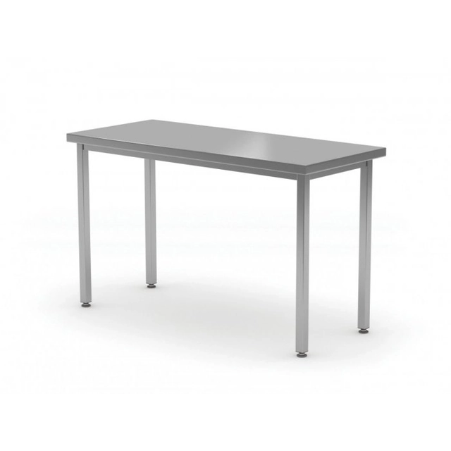 Central table without shelf 1100 x 700 x 850 mm POLGAST 110117 110117