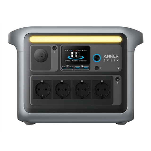 Centrale électrique portable Anker 1056 Wh, 1800W | SOLIX C1000X
