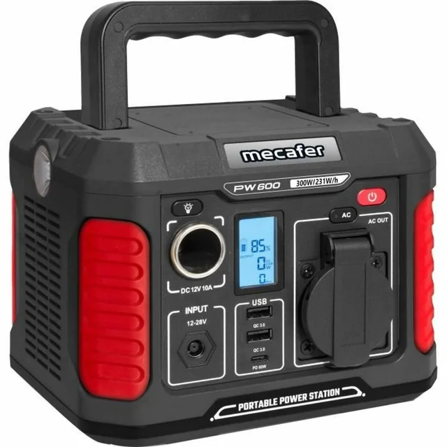 Centrale elettrica portatile MECAFER PW600 600 W