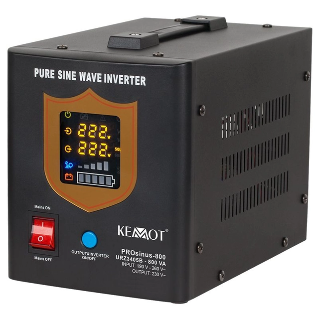 CENTRALE THERMIQUE ASI 500W PUR SINUS 800VA 12V KEMOT URZ3405B