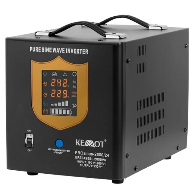 Centralny UPS Pure Sinus 2600VA/1800W 24V - KEMOT URZ3429B