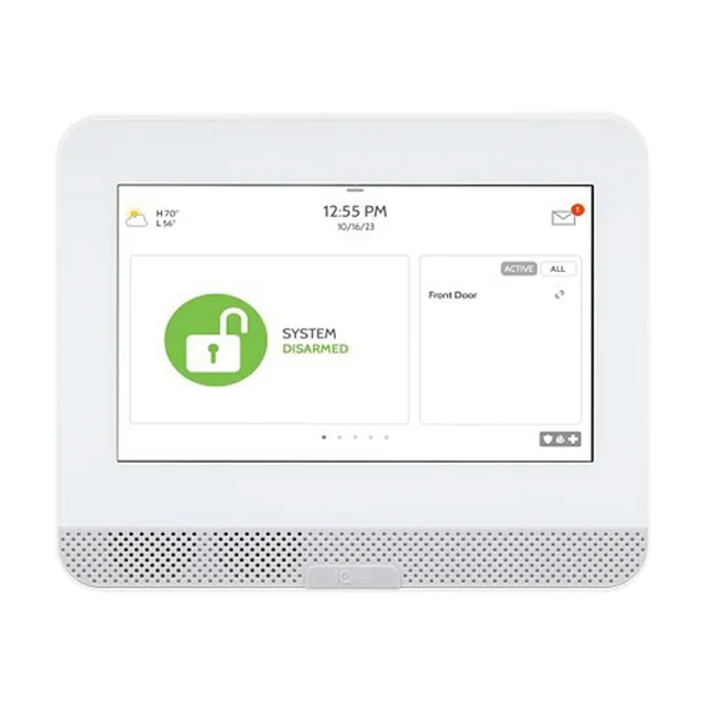 Centro antieffrazione wireless IQ4 Hub, PowerG, touch screen, funzionalità SmartHome - DSC IQPH063