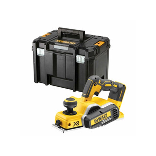 Cepilladora inalámbrica DeWalt DCP580NT-XJ 18 V | 82 mm | Sin escobillas de carbono | Sin batería y cargador | TSTAK en una maleta