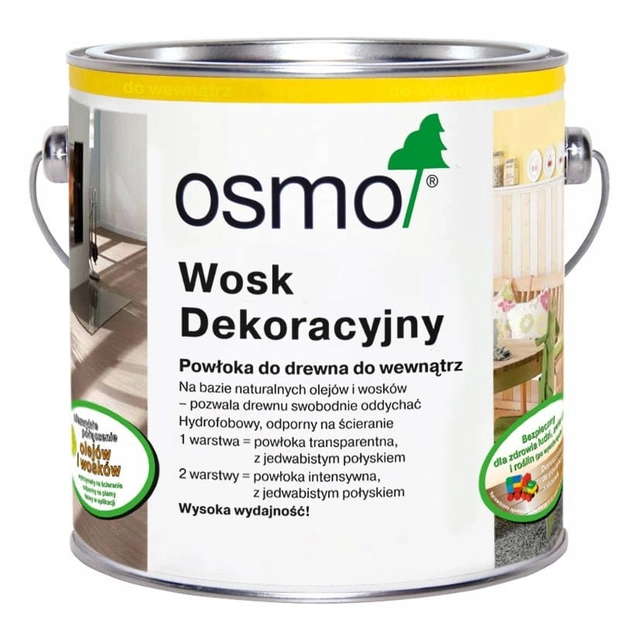 Cera decorativa Osmo 3186 blanco mate 0,125L