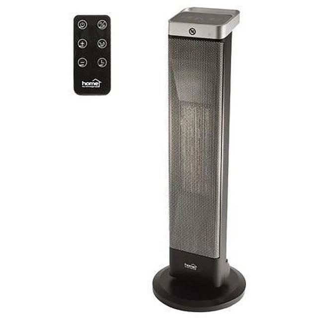 Ceramic heater with LCD display, 2000W, remote control