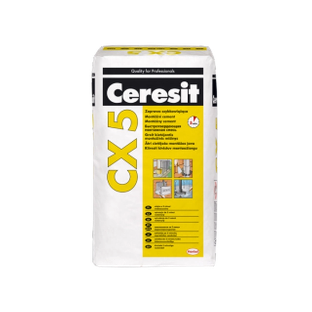 Ceresit CX quick setting mortar 5 25 kg