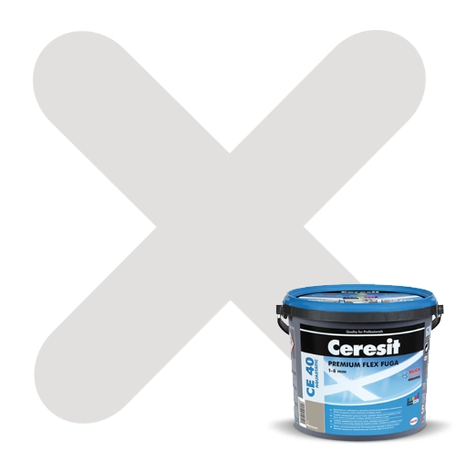 Ceresit еластична фугираща смес CE-40 Aquastatic carrara 03 2 kg