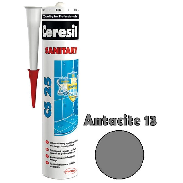 Ceresit silicone CS-25 antracite 13 280 ml