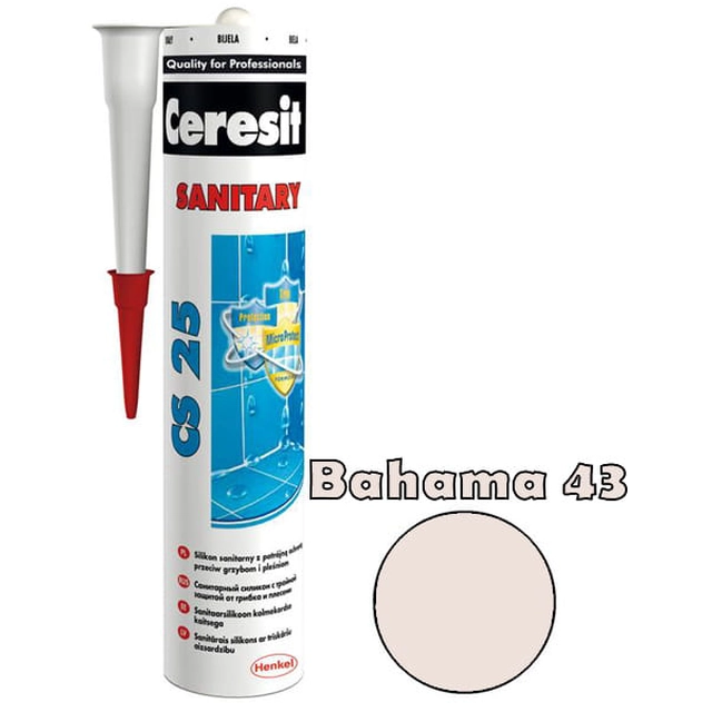 Ceresit silicone CS-25 bahama/without 43 280 ml