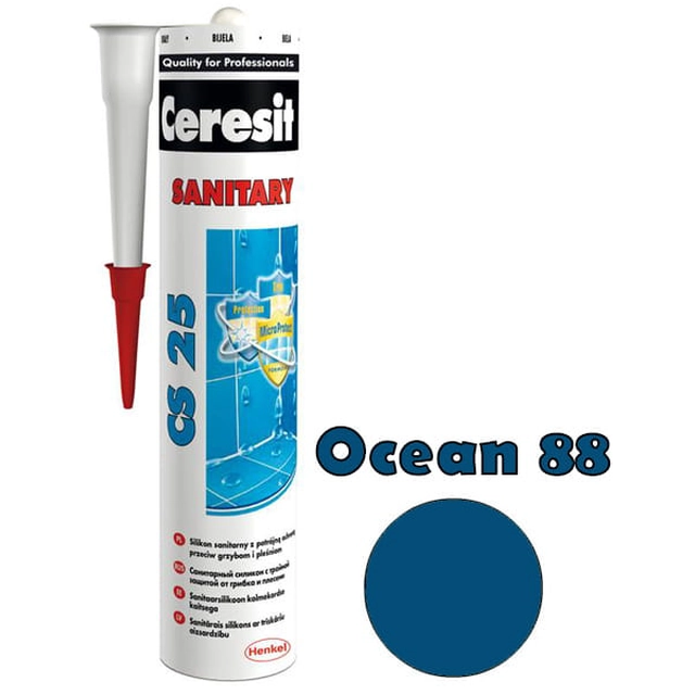 Ceresit silicone CS-25 ocean 88 280 ml