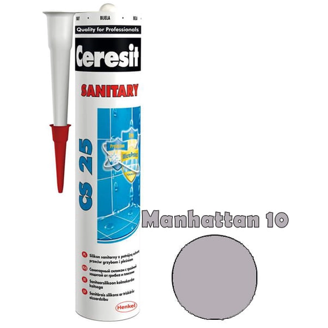 Ceresit silikoni CS-25 manhatan 10 280 ml