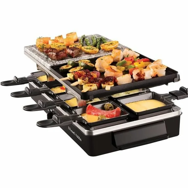 Черна плоча за скара Russell Hobbs Raclette