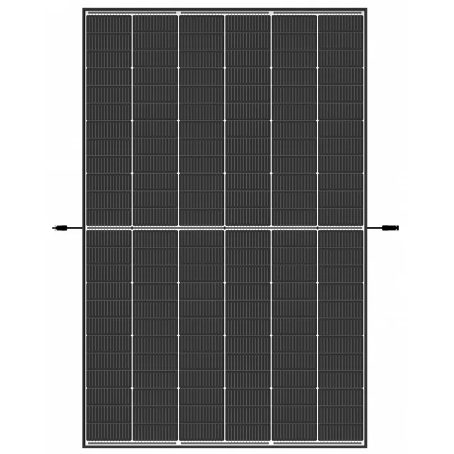 Черна рамка с двойно стъкло Trina Vertex S+ 450W N-тип