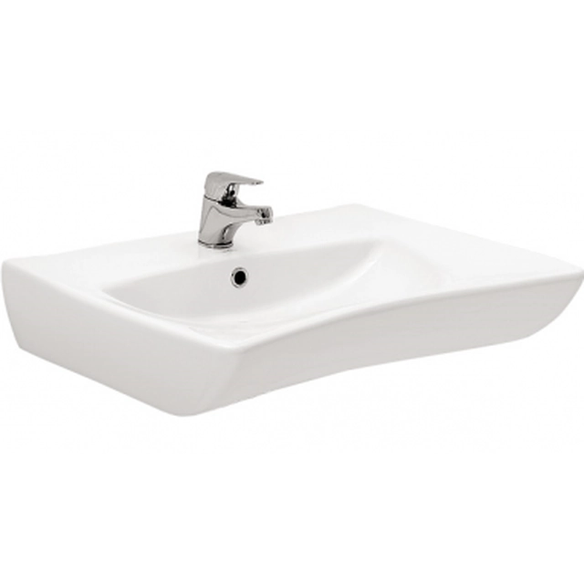 Cersanit Etiuda washbasin, 65 cm, for the disabled