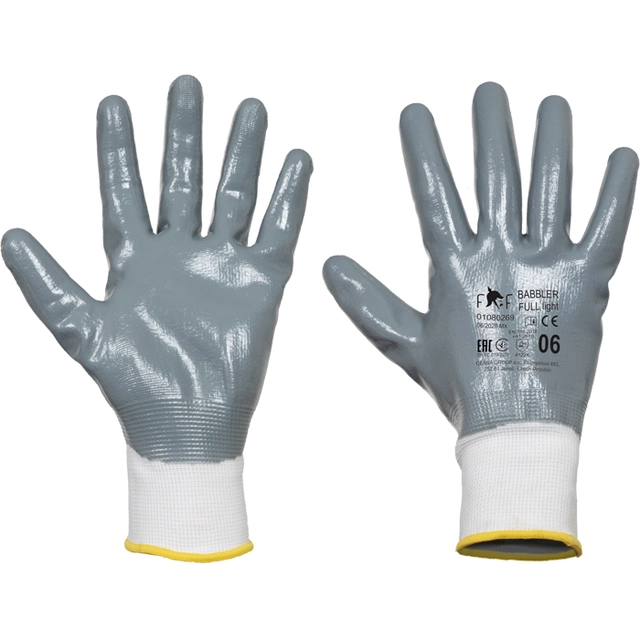 Cerva FF BABBLER FULL LIGHT Gloves Size: 6