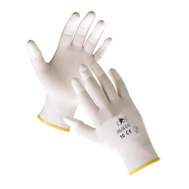 Cerva FF LARK LIGHT HS-04-010 gloves - White Size: 7