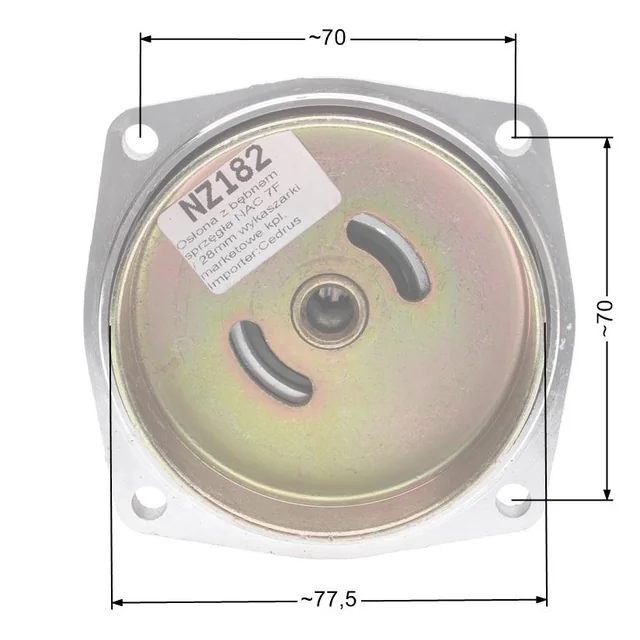 Cesta De Embrague Nac 7F / 28Mm / 78Mm Con Juego De Carcasa.Líderes del mercado Nz182