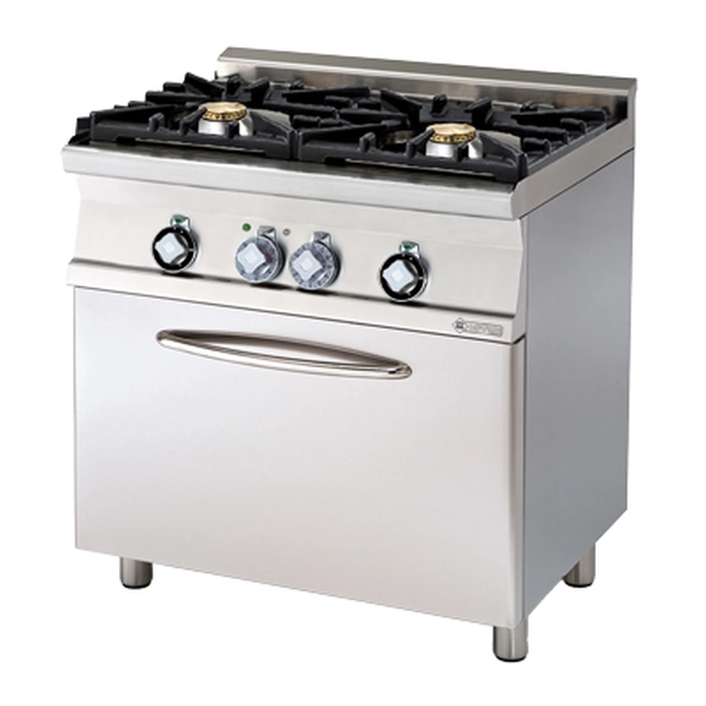 CF2 - 68 GEM WOK Wok gasfornuis, met elektrische oven