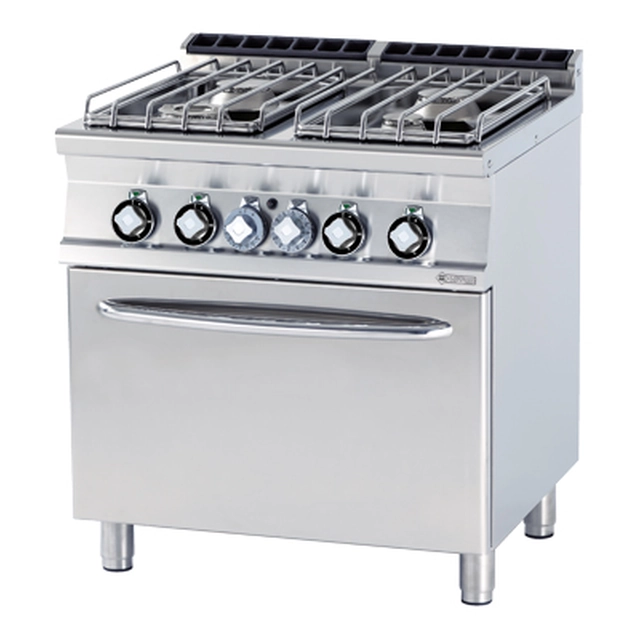CF4 - 78 GE/P ﻿﻿Gas stove with electric stove
