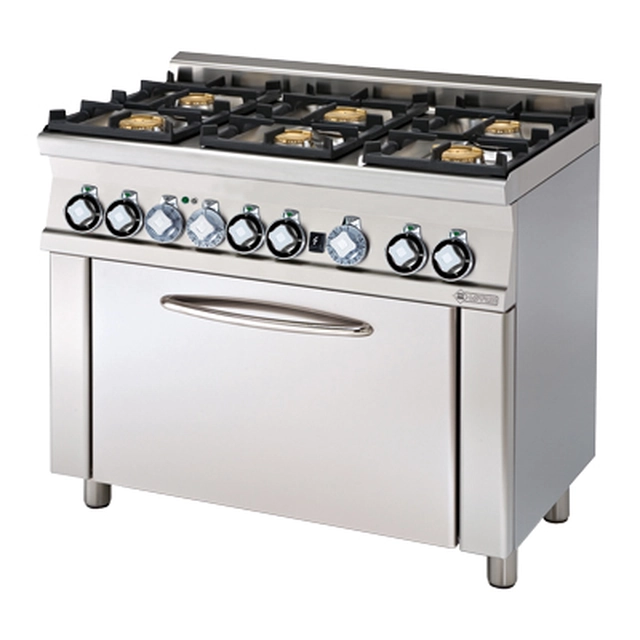 CF6 - 610 GEM ﻿﻿Cucina a gas con forno elettrico