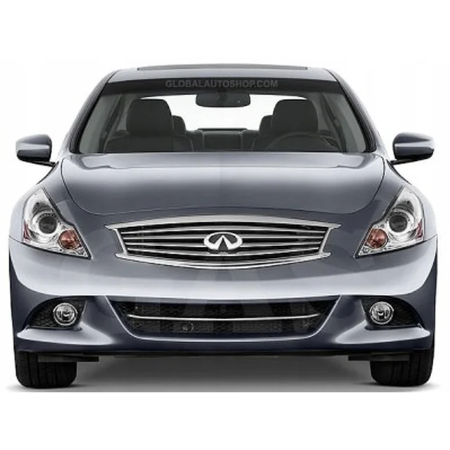 Infiniti Q40 - Chrome Strips Grill Chrome Dummy Bumper Tuning