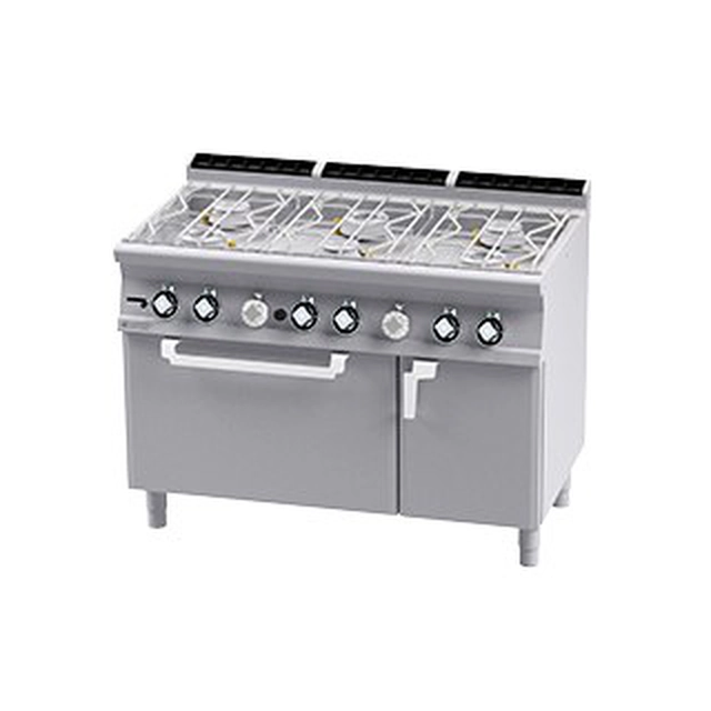 CFA6 - 712 GPV Cocina a gas con horno y mueble