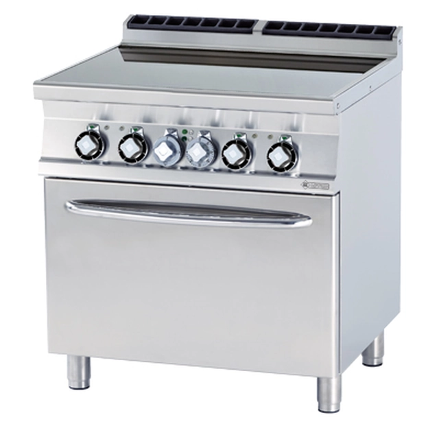 CFC4-78 ET Elektrische keramische kookplaat; met oven