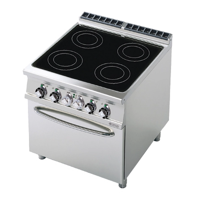 CFC4 - 98 ET Electric ceramic cooker; with oven