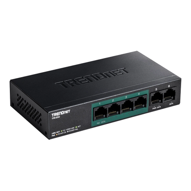 Switch 6 Fast Ethernet ports - TRENDnet TPE-S50