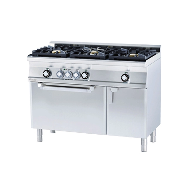 CFM3 - 612 GEMV WOK ﻿﻿Fogão a gás WOK; com forno elétrico