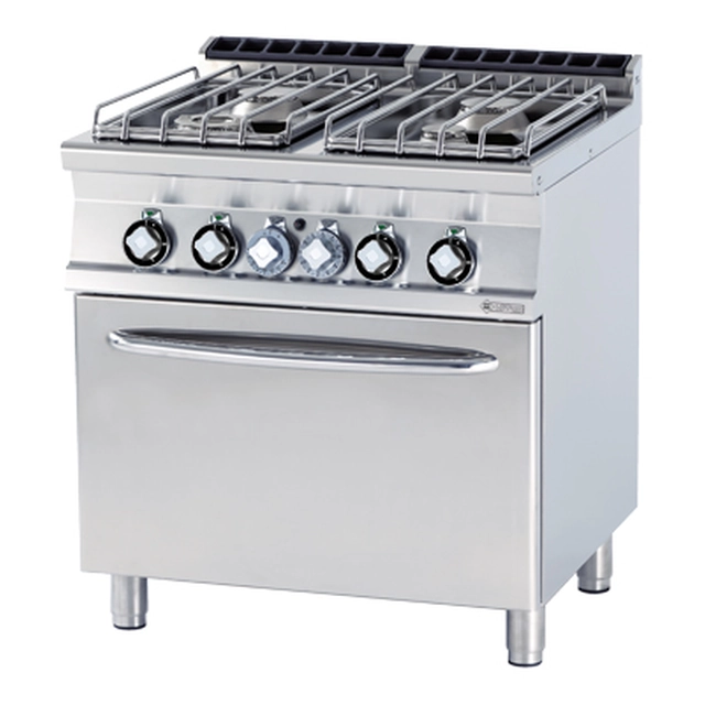 CFV4 - 78 GE/P ﻿﻿Cucina a gas con forno. convezione