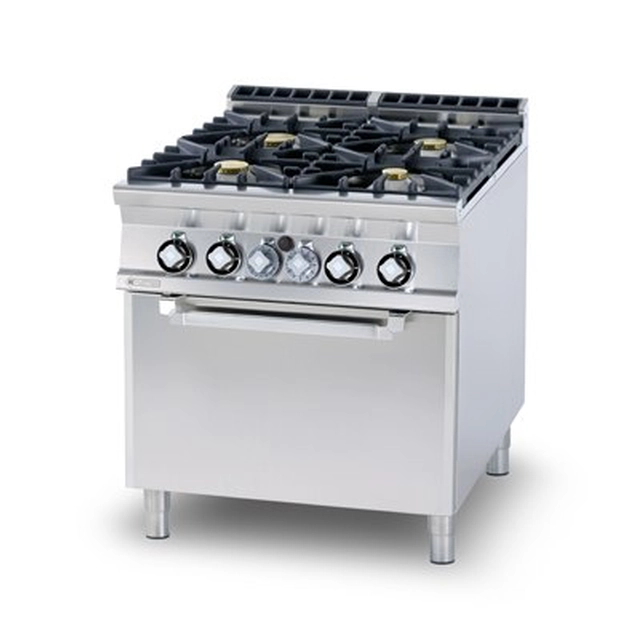 CFV4 - 98 GE Cucina a gas con forno elettrico