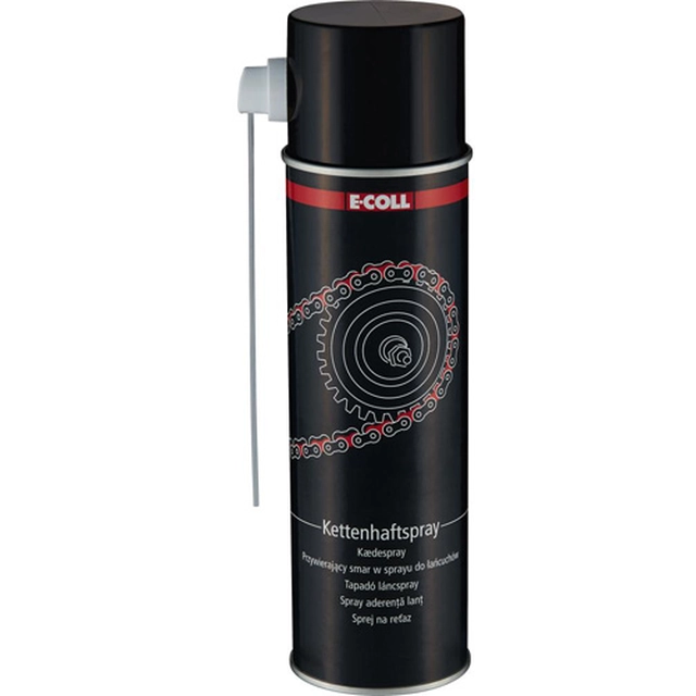 Chain lubricant spray, 500 ml can, E-COLL EE