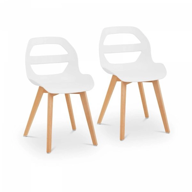 Chair - white - 150 kg - 2 pcs.Fromm &amp; Starck 10260141 STAR_SEAT_15