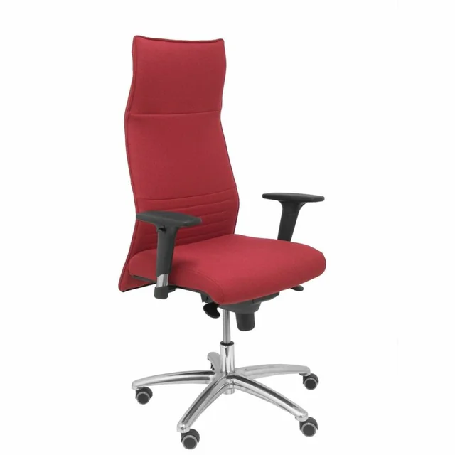 Chaise de bureau Albacete XL P&C BALI933 rouge châtaignier