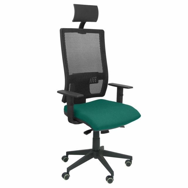 Chaise de bureau avec appui-tête Horna bali P&amp;C BALI456 Vert Émeraude