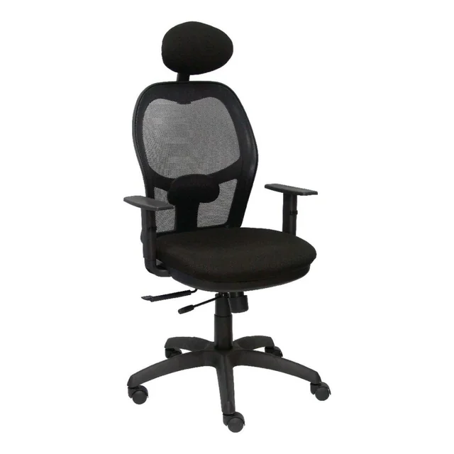 Chaise de bureau avec appui-tête Jorquera P&amp;C I840CTK Noir