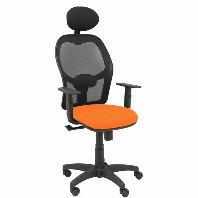 Chaise de bureau avec appui-tête P&amp;C B10CRNC Orange