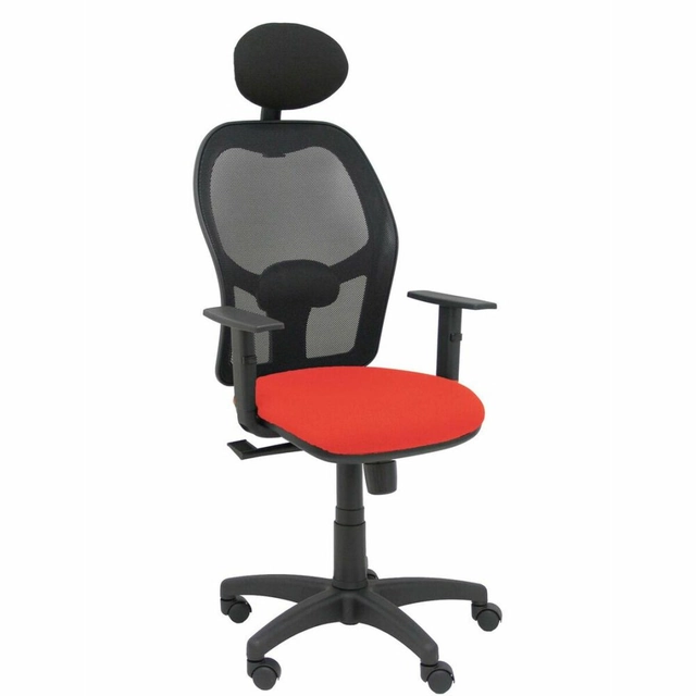 Chaise de bureau avec appui-tête P&amp;C B10CRNC Orange foncé