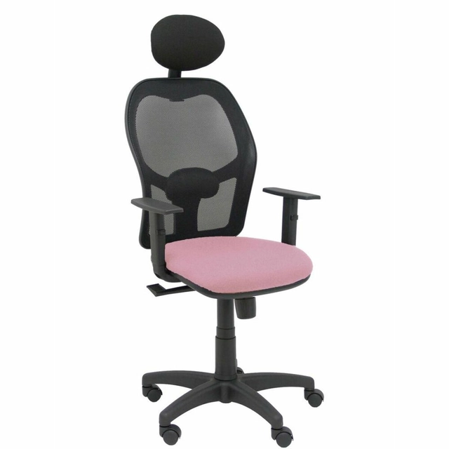 Chaise de bureau avec appui-tête P&amp;C B10CRNC Rose