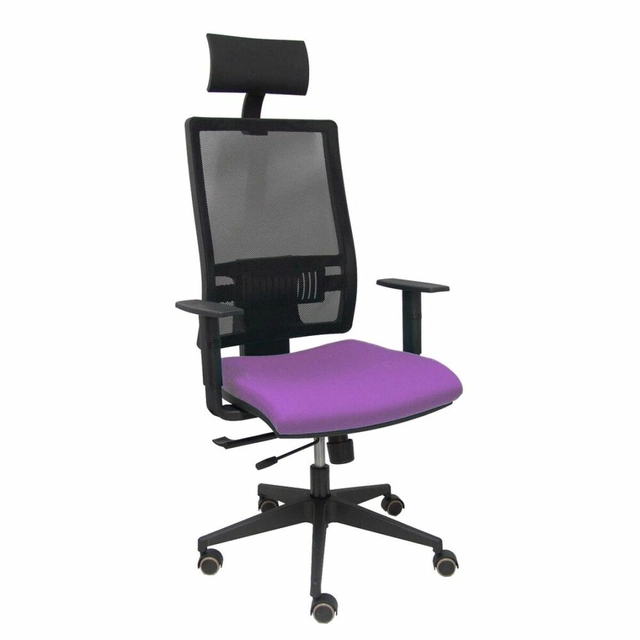 Chaise de bureau avec appui-tête P&amp;C B10CRPC Lilas