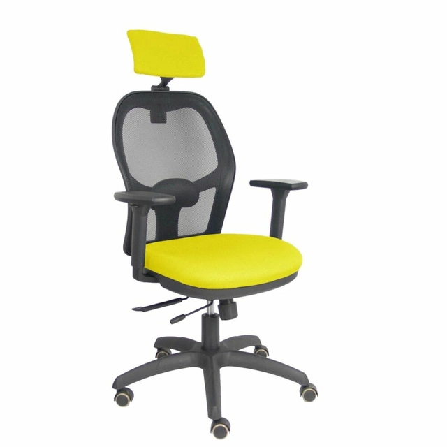 Chaise de bureau avec appui-tête P&amp;C B3DRPCR Jaune