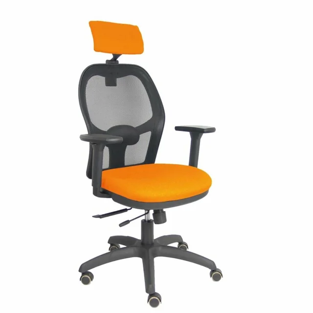 Chaise de bureau avec appui-tête P&amp;C B3DRPCR Orange