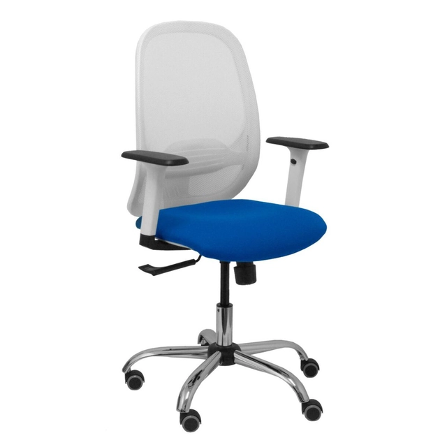 Chaise de Bureau P&amp;C 354CRRP Bleu Blanc