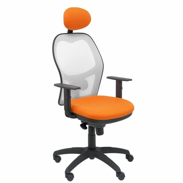 Chaise de bureau P&amp;C avec appui-tête Jorquera ALI308C Orange