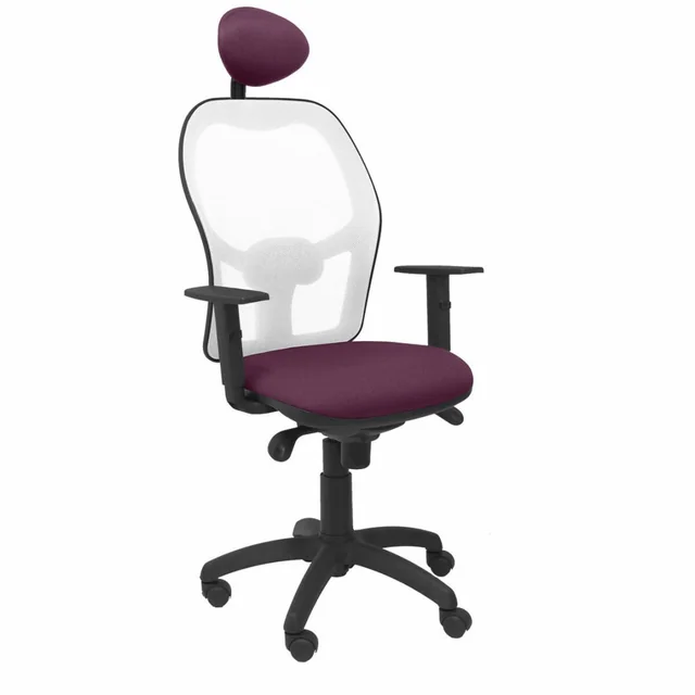 Chaise de bureau P&amp;C avec appuie-tête Jorquera ALI760C Violet