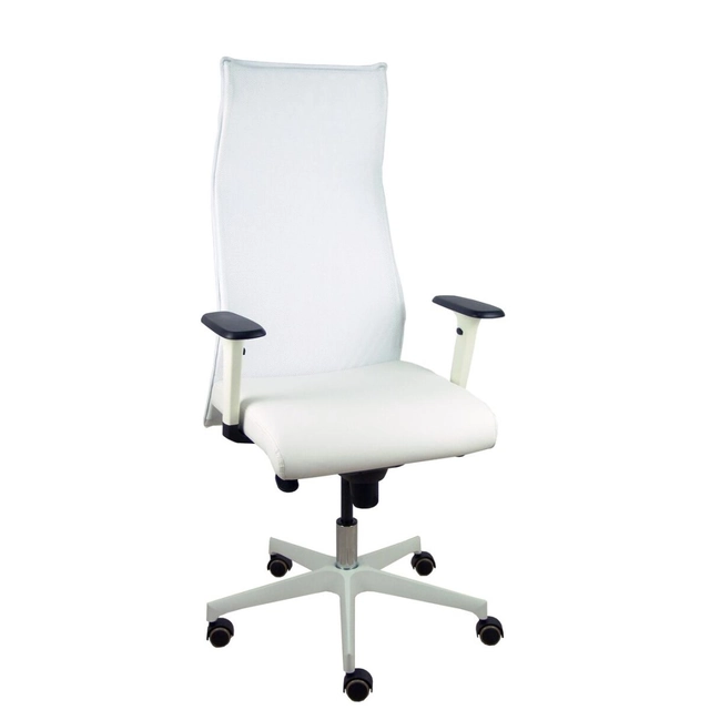 Chaise de Bureau Sahuco P&amp;C B354BRP Blanc