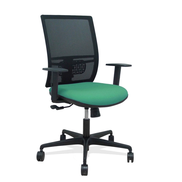 Chaise de bureau Yunquera P&amp;C 0B68R65 vert émeraude