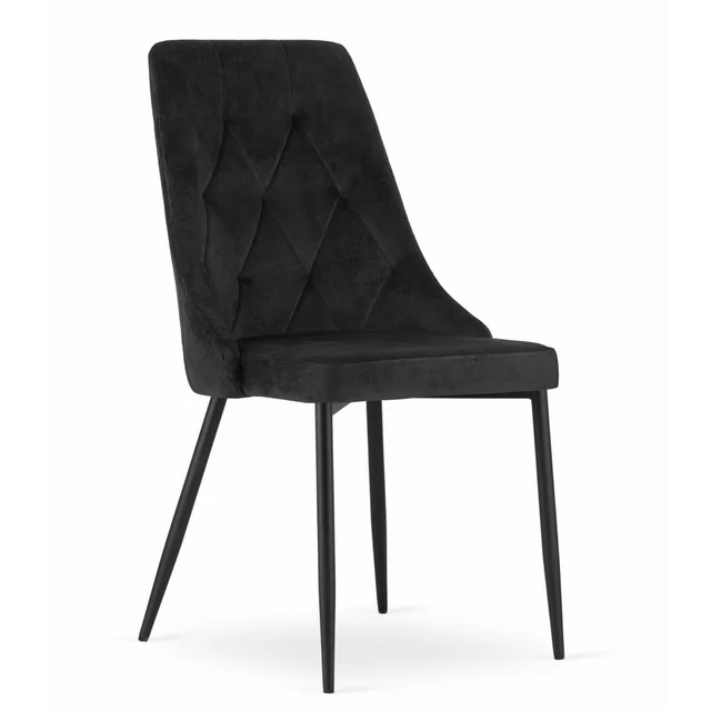 Chaise IMOLA - velours noir x 1